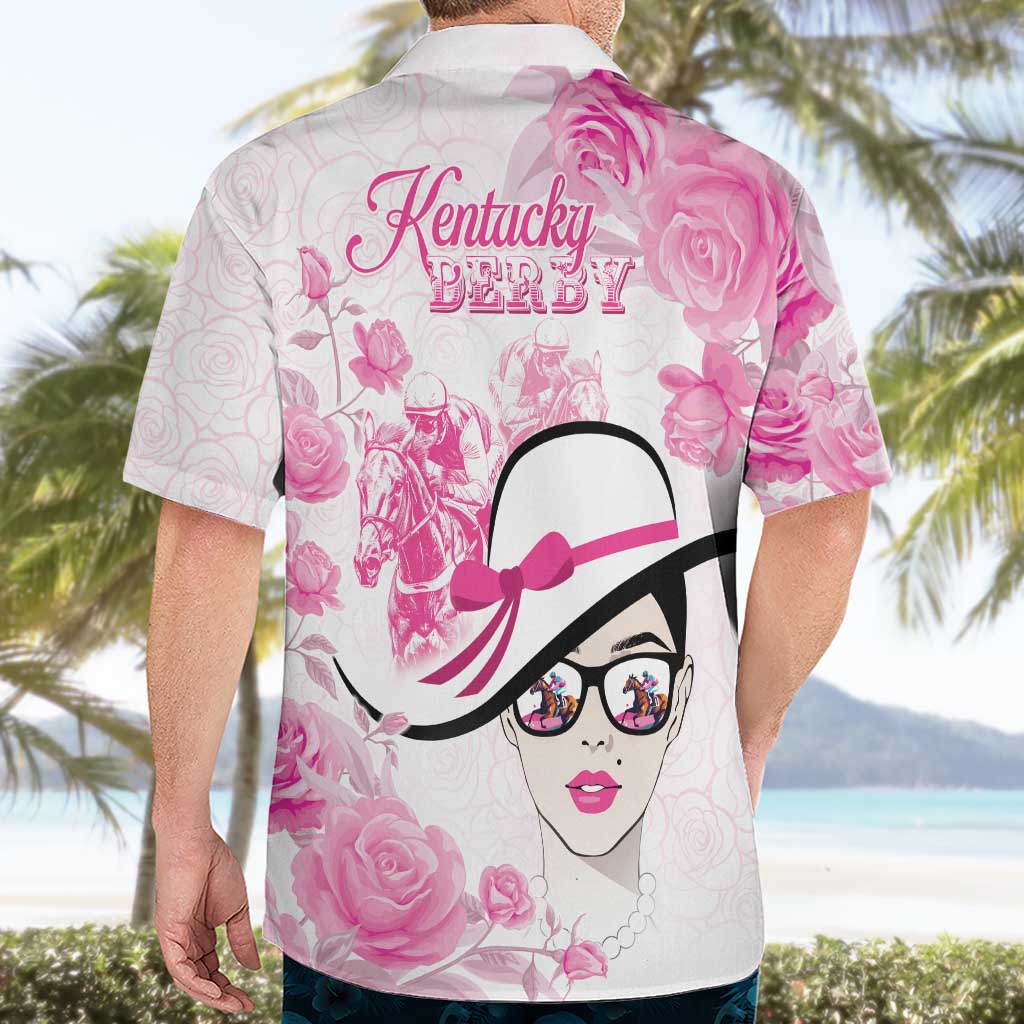 Kentucky Horse Racing Hawaiian Shirt Fancy Ladies