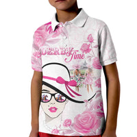 Kentucky Horse Racing Kid Polo Shirt Fancy Ladies
