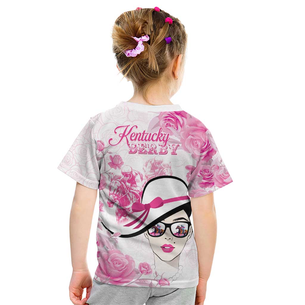 Kentucky Horse Racing Kid T Shirt Fancy Ladies