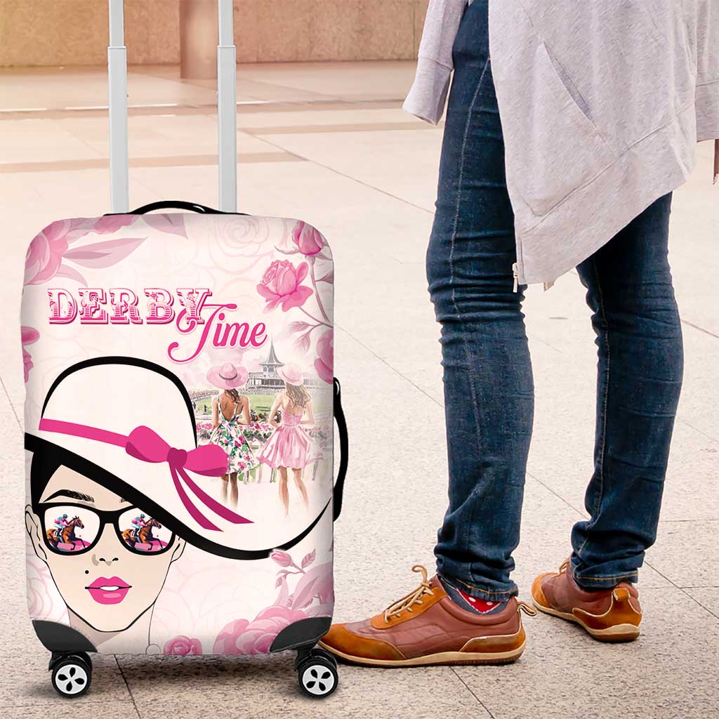 Kentucky Horse Racing Luggage Cover Fancy Ladies