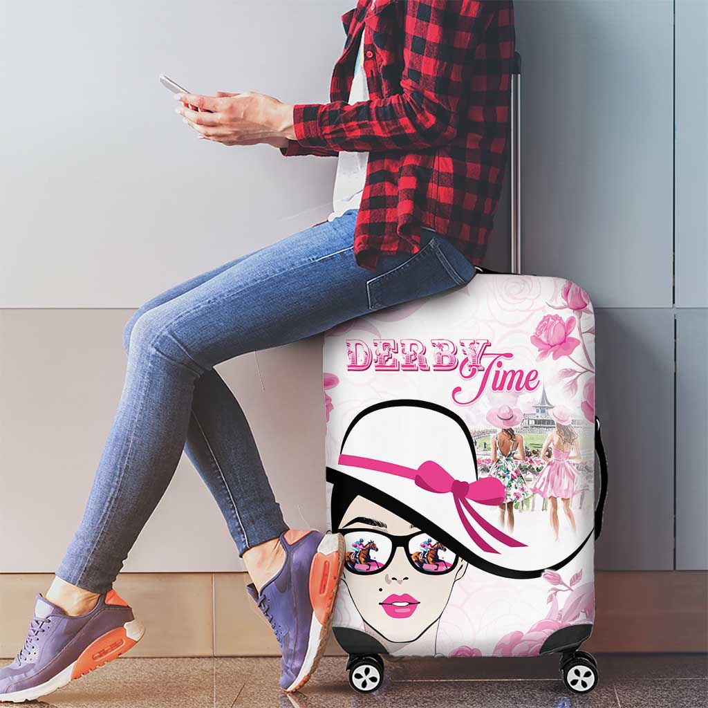 Kentucky Horse Racing Luggage Cover Fancy Ladies