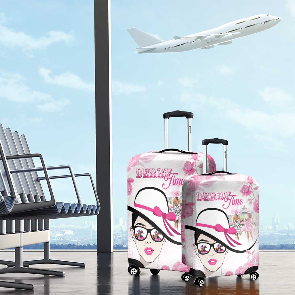 Kentucky Horse Racing Luggage Cover Fancy Ladies