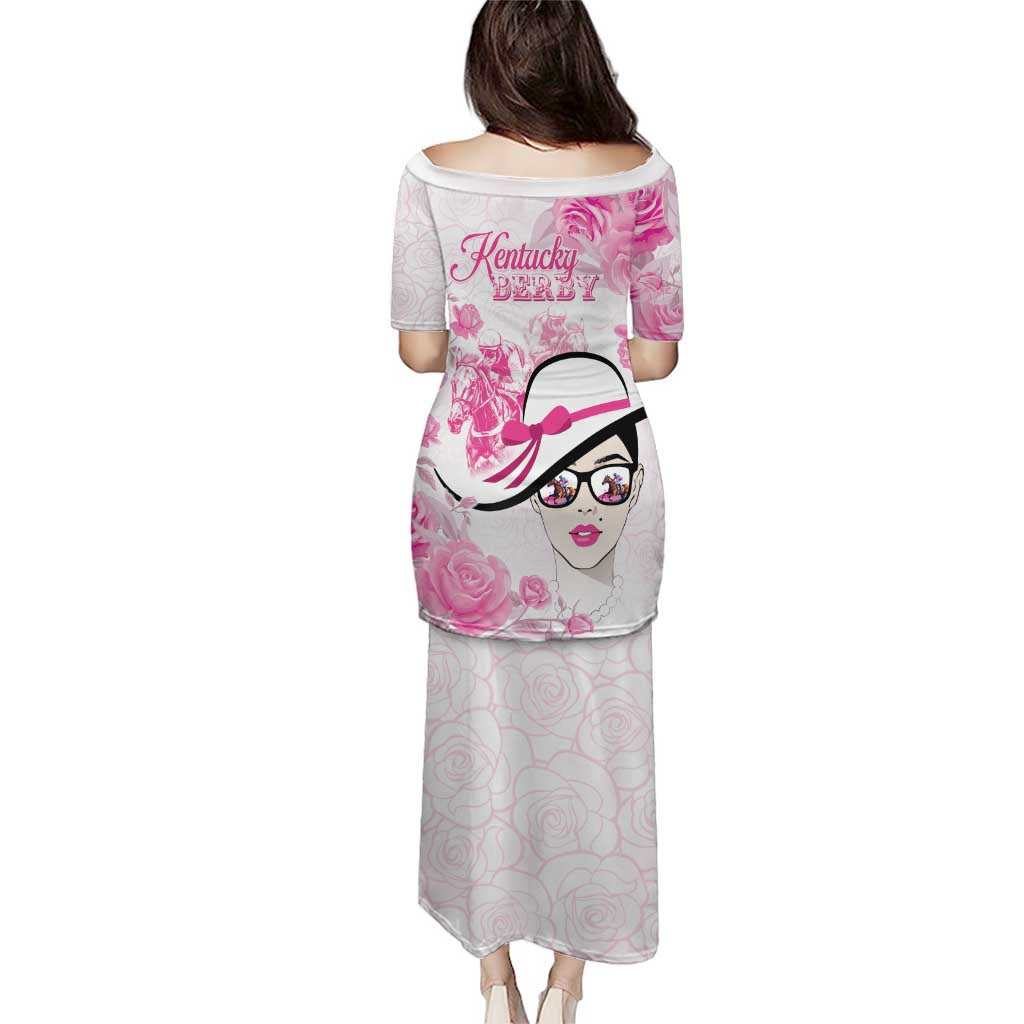 Kentucky Horse Racing Puletasi Fancy Ladies