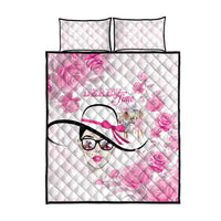 Kentucky Horse Racing Quilt Bed Set Fancy Ladies