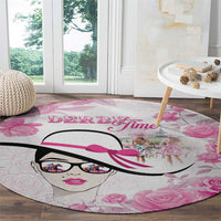 Kentucky Horse Racing Round Carpet Fancy Ladies