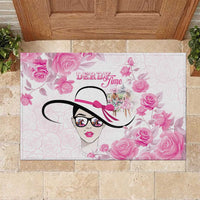 Kentucky Horse Racing Rubber Doormat Fancy Ladies