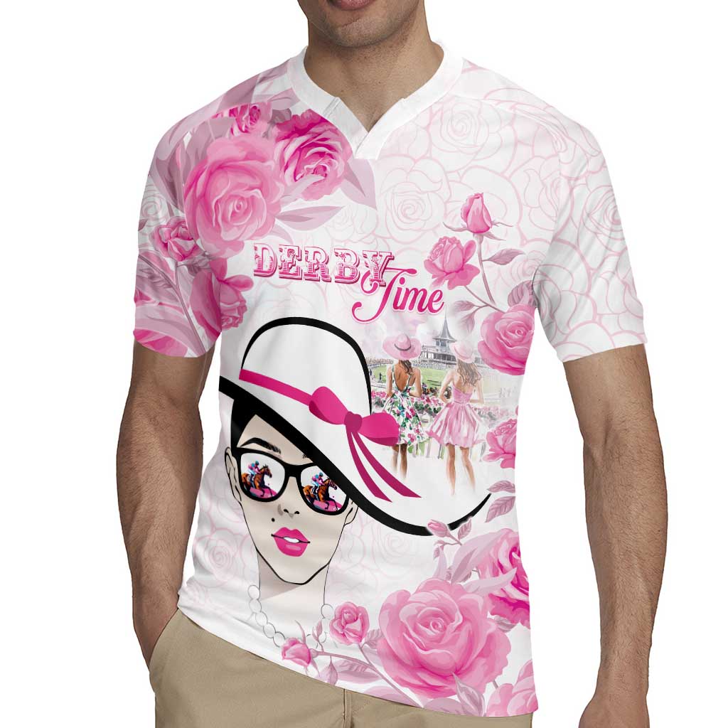 Kentucky Horse Racing Rugby Jersey Fancy Ladies