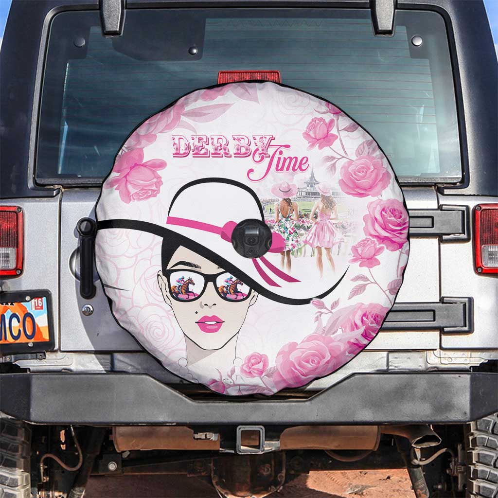 Kentucky Horse Racing Spare Tire Cover Fancy Ladies