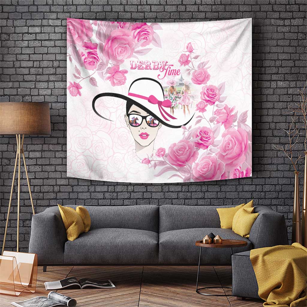 Kentucky Horse Racing Tapestry Fancy Ladies
