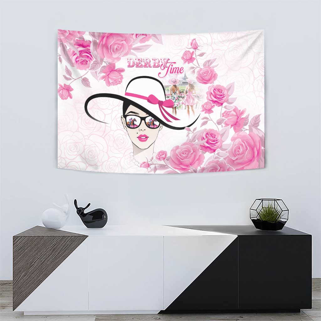 Kentucky Horse Racing Tapestry Fancy Ladies