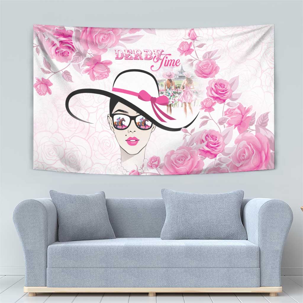 Kentucky Horse Racing Tapestry Fancy Ladies