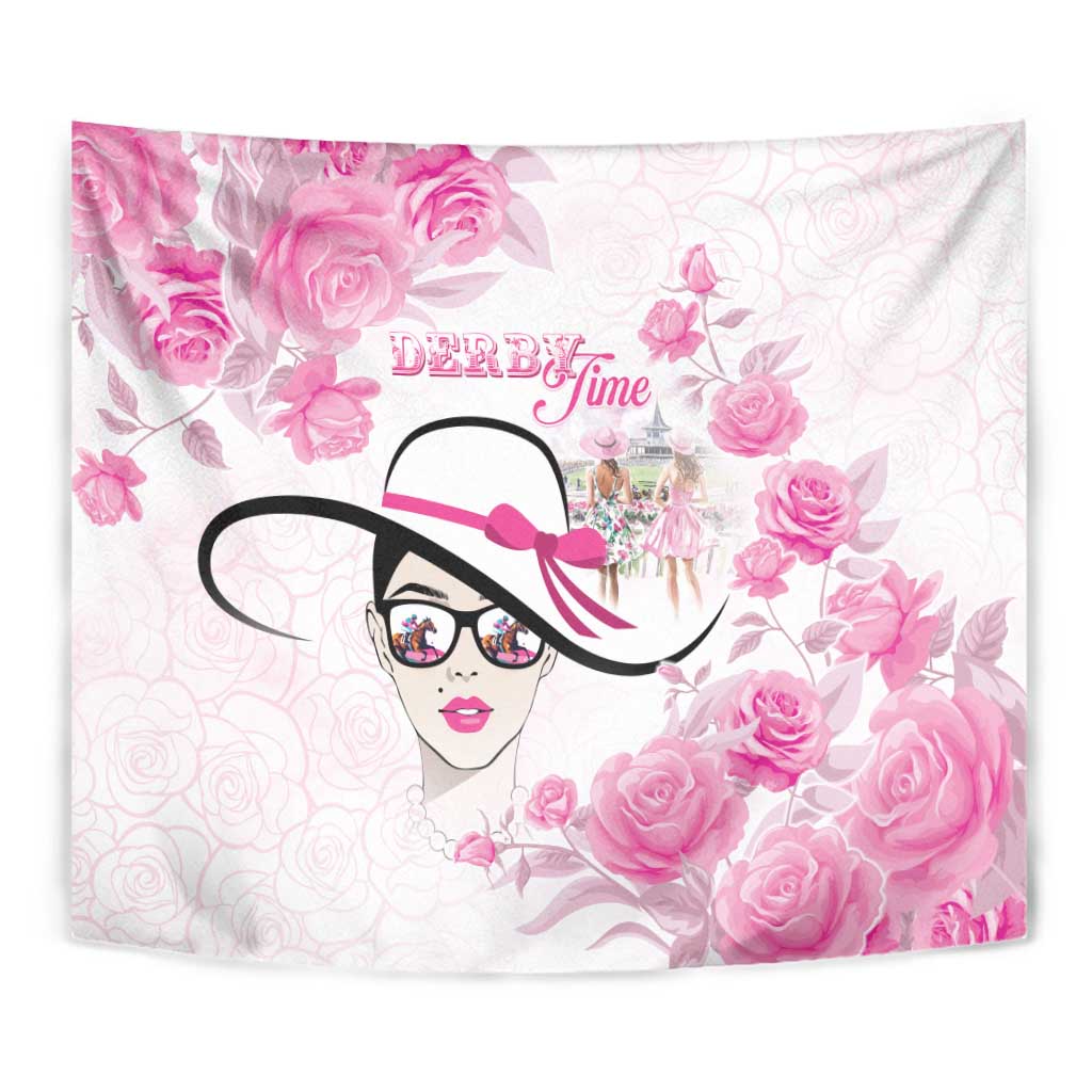 Kentucky Horse Racing Tapestry Fancy Ladies