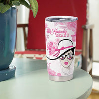 Kentucky Horse Racing Tumbler Cup Fancy Ladies
