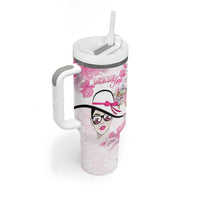 Kentucky Horse Racing Tumbler With Handle Fancy Ladies