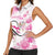Kentucky Horse Racing Women Sleeveless Polo Shirt Fancy Ladies
