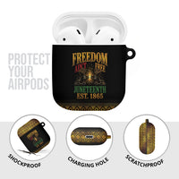 Juneteenth 1865 AirPods Case Freedom Ain't Free
