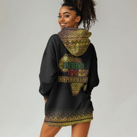 Juneteenth 1865 Hoodie Dress Freedom Ain't Free