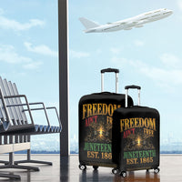 Juneteenth 1865 Luggage Cover Freedom Ain't Free