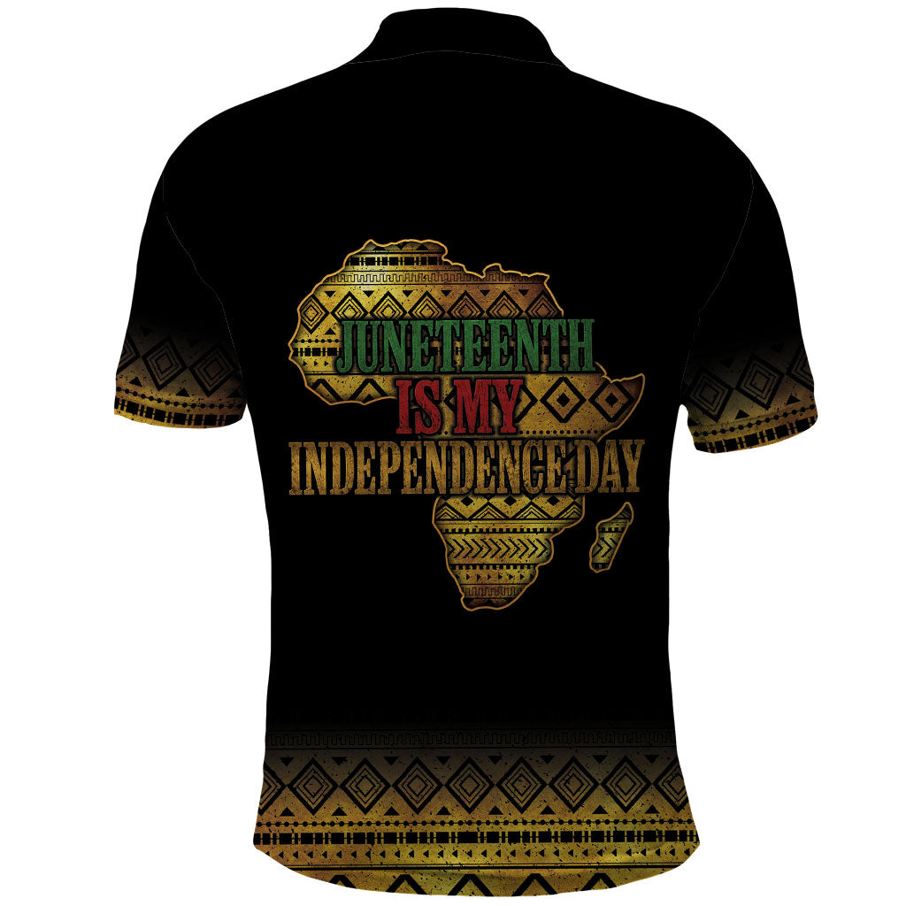 Juneteenth 1865 Polo Shirt Freedom Ain't Free