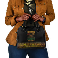 Juneteenth 1865 Shoulder Handbag Freedom Ain't Free
