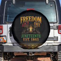 Juneteenth 1865 Spare Tire Cover Freedom Ain't Free