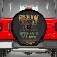 Juneteenth 1865 Spare Tire Cover Freedom Ain't Free