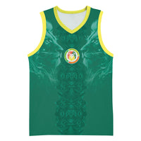 Custom Senegal Football Basketball Jersey Lions Of Teranga Sporty Style