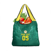 Custom Senegal Football Grocery Bag Lions Of Teranga Sporty Style