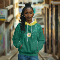 Custom Senegal Football Hoodie Lions Of Teranga Sporty Style