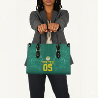 Custom Senegal Football Leather Bag Lions Of Teranga Sporty Style