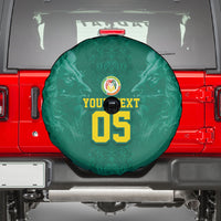 Custom Senegal Football Spare Tire Cover Lions Of Teranga Sporty Style