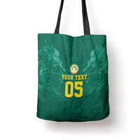 Custom Senegal Football Tote Bag Lions Of Teranga Sporty Style