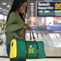 Custom Senegal Football Travel Bag Lions Of Teranga Sporty Style