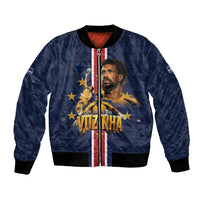 Custom Vozinha Goalkeeper Hero Cabo Verde Football 2026 Bomber Jacket