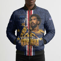 Custom Vozinha Goalkeeper Hero Cabo Verde Football 2026 Bomber Puffer Jacket