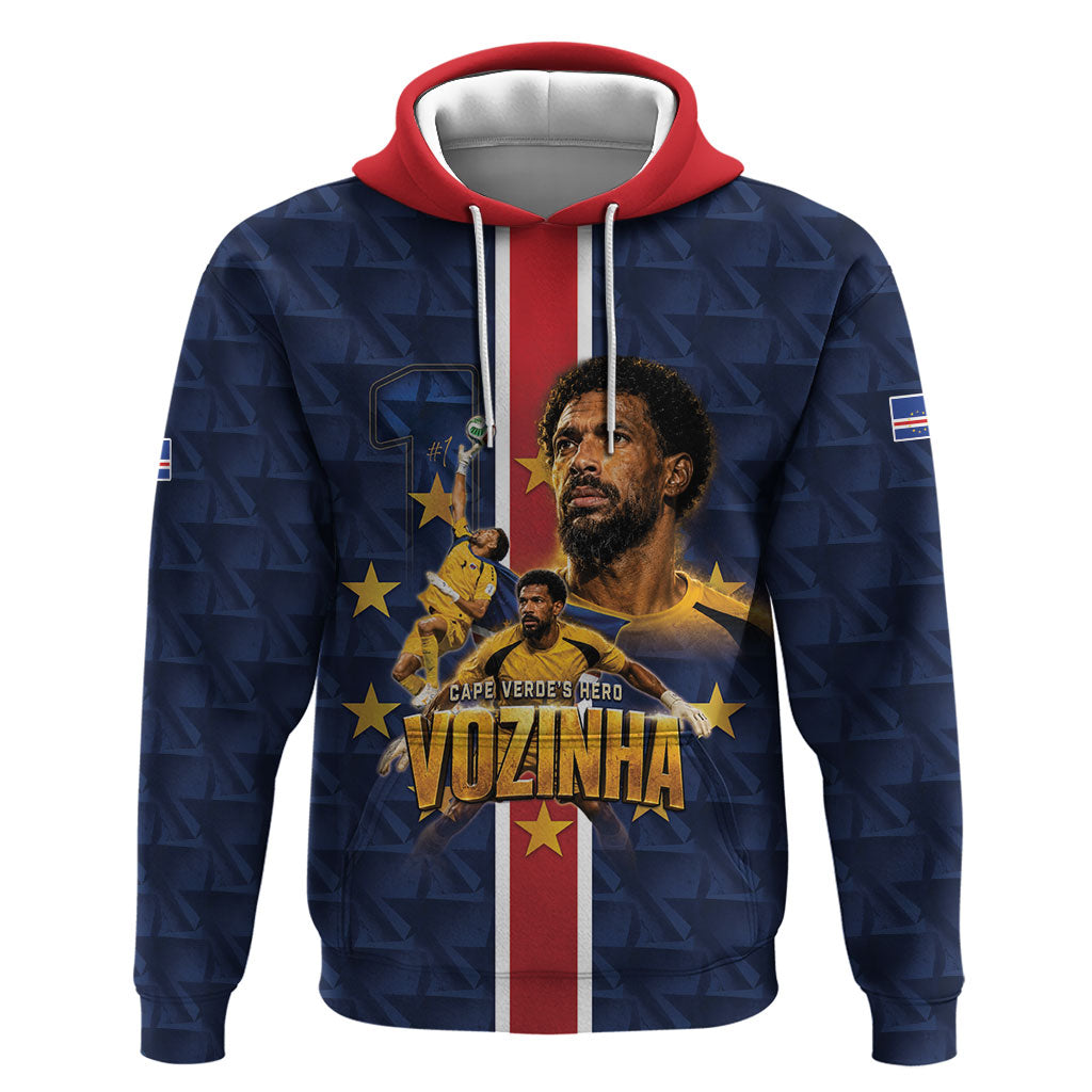 Custom Vozinha Goalkeeper Hero Cabo Verde Football 2026 Hoodie