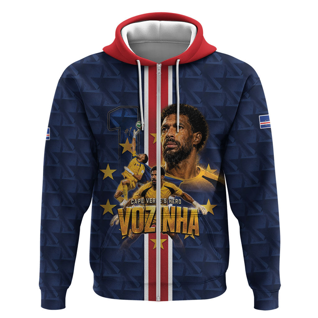 Custom Vozinha Goalkeeper Hero Cabo Verde Football 2026 Hoodie