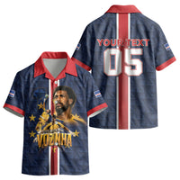 Custom Vozinha Goalkeeper Hero Cabo Verde Football 2026 Kid Hawaiian Shirt LT05