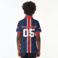 Custom Vozinha Goalkeeper Hero Cabo Verde Football 2026 Kid Polo Shirt