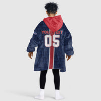 Custom Vozinha Goalkeeper Hero Cabo Verde Football 2026 Kid Wearable Blanket Hoodie