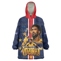 Custom Vozinha Goalkeeper Hero Cabo Verde Football 2026 Kid Wearable Blanket Hoodie