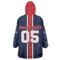 Custom Vozinha Goalkeeper Hero Cabo Verde Football 2026 Kid Wearable Blanket Hoodie