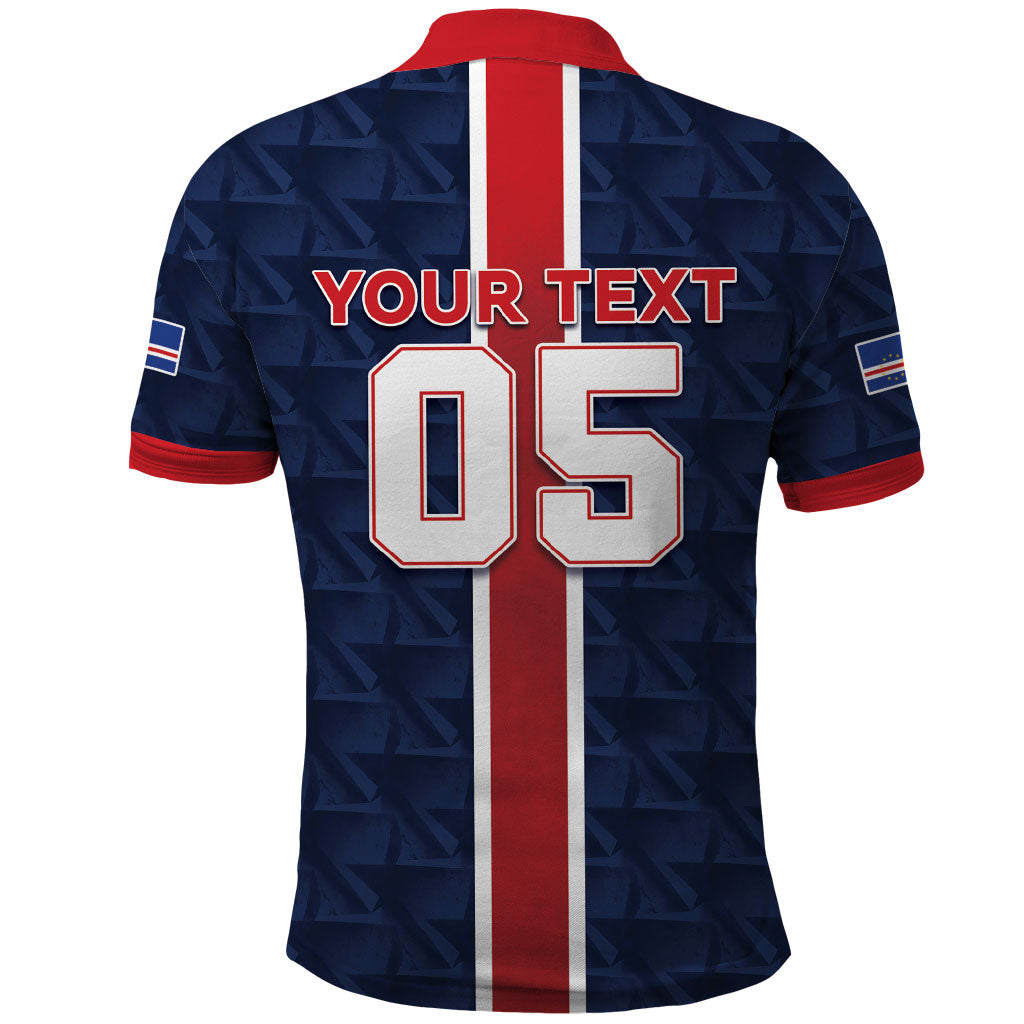 Custom Vozinha Goalkeeper Hero Cabo Verde Football 2026 Polo Shirt