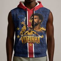 Custom Vozinha Goalkeeper Hero Cabo Verde Football 2026 Sleeveless Hoodie
