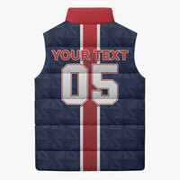 Custom Vozinha Goalkeeper Hero Cabo Verde Football 2026 Sleeveless Puffer Jacket