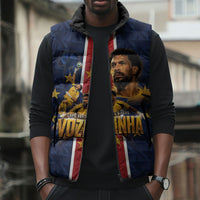 Custom Vozinha Goalkeeper Hero Cabo Verde Football 2026 Sleeveless Puffer Jacket