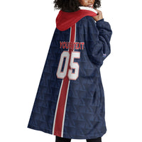 Custom Vozinha Goalkeeper Hero Cabo Verde Football 2026 Wearable Blanket Hoodie