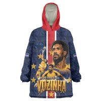 Custom Vozinha Goalkeeper Hero Cabo Verde Football 2026 Wearable Blanket Hoodie