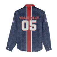 Custom Vozinha Goalkeeper Hero Cabo Verde Football 2026 Women Casual Shirt