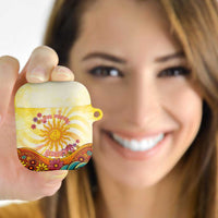 Love Peace Unity AirPods Case Hippie Soul Sunflower - Wonder Print Shop